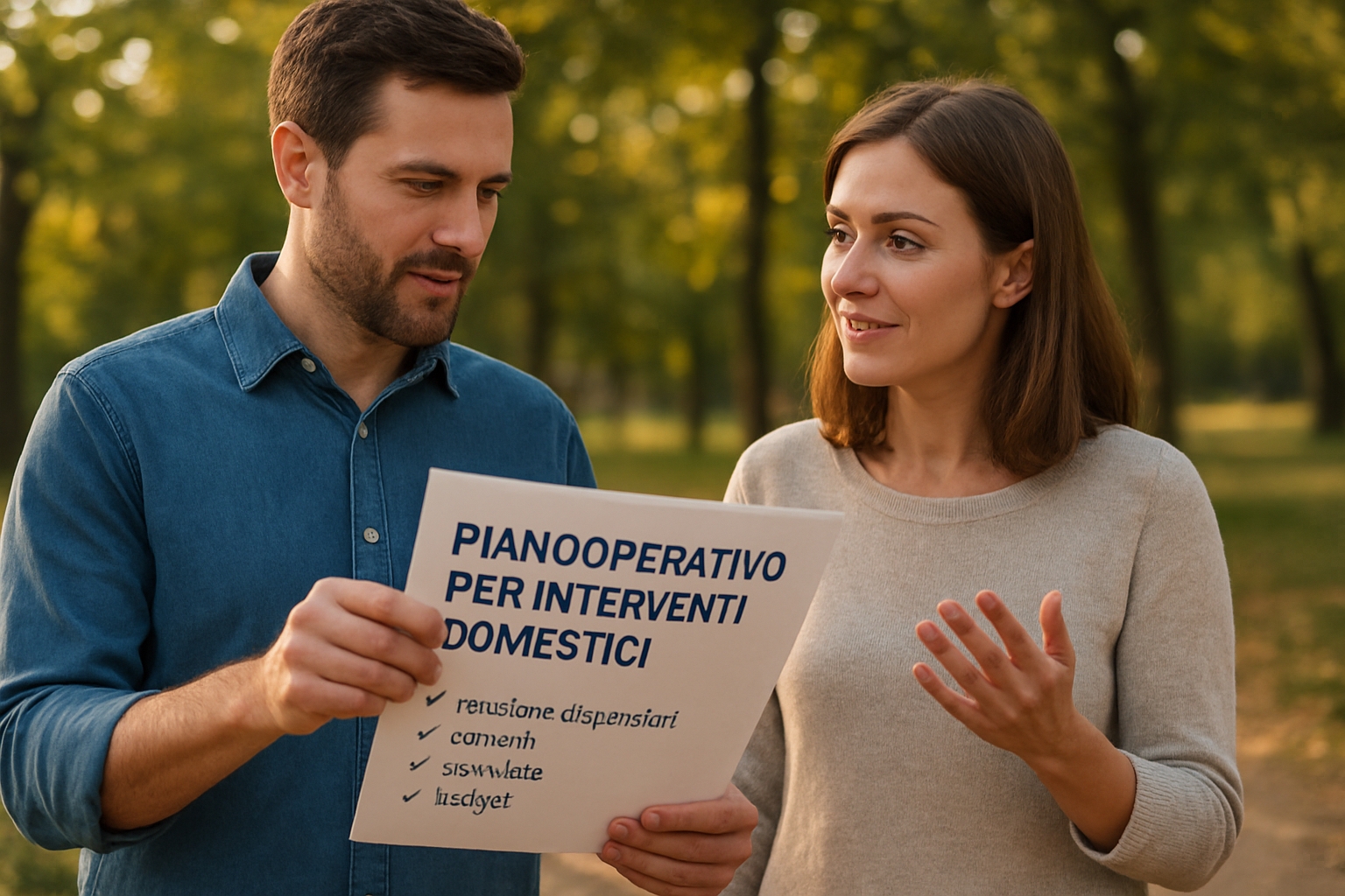 Piano operativo per interventi domestici: lista di controllo con impatti su energia, comfort e adempimenti